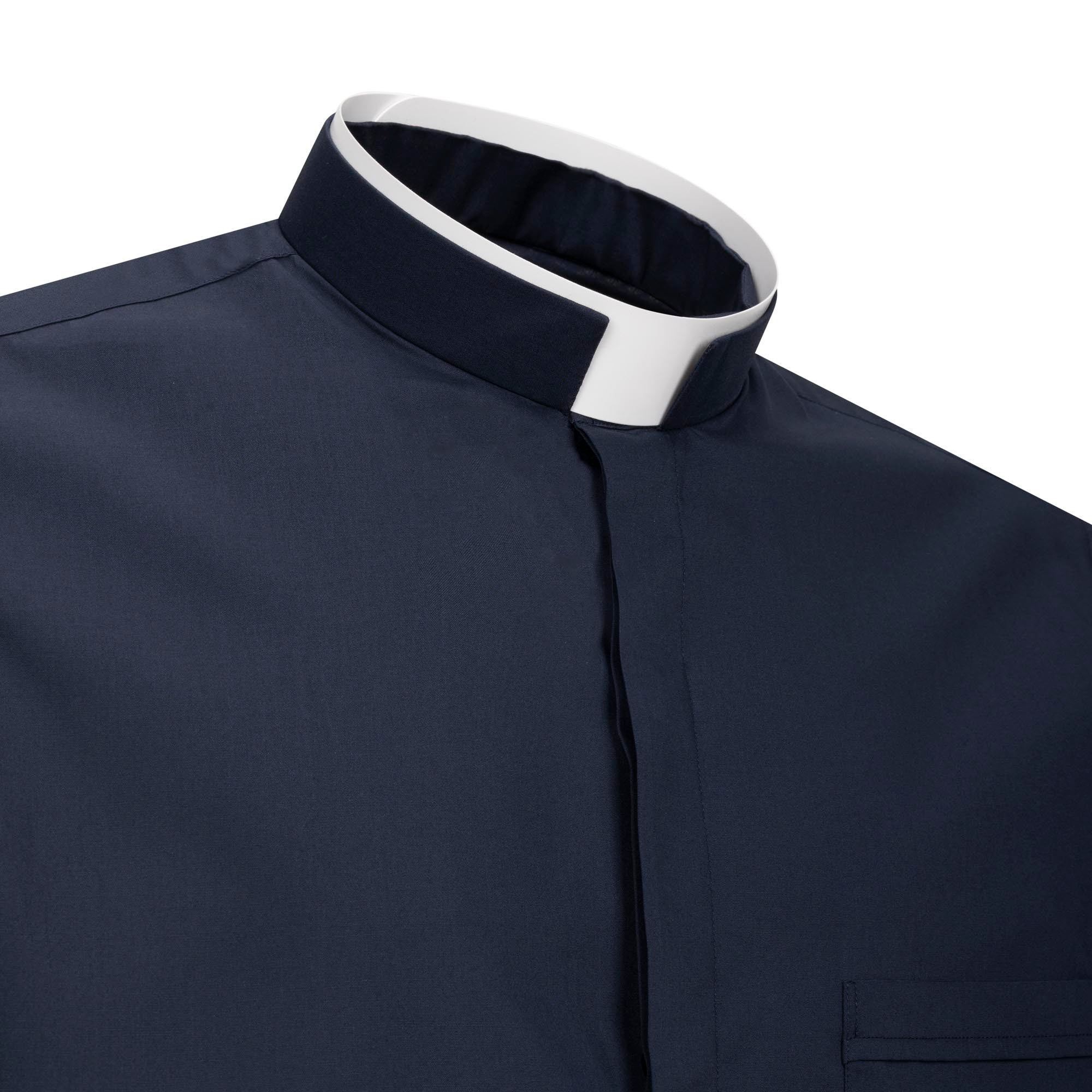 Camisa POLYCOTTON - Azul - Roman - Manga Larga