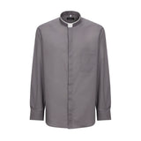 Camicia Polycotton - Antracite - Romano - Manica Lunga