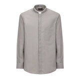Camicia Polycotton - Grigio - Romano -  Manica Lunga