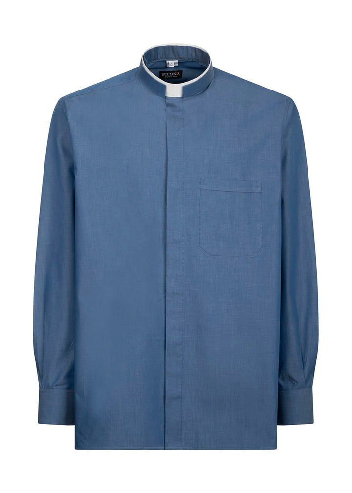 Camisa Nevada – Azul – Romano – Manga Larga