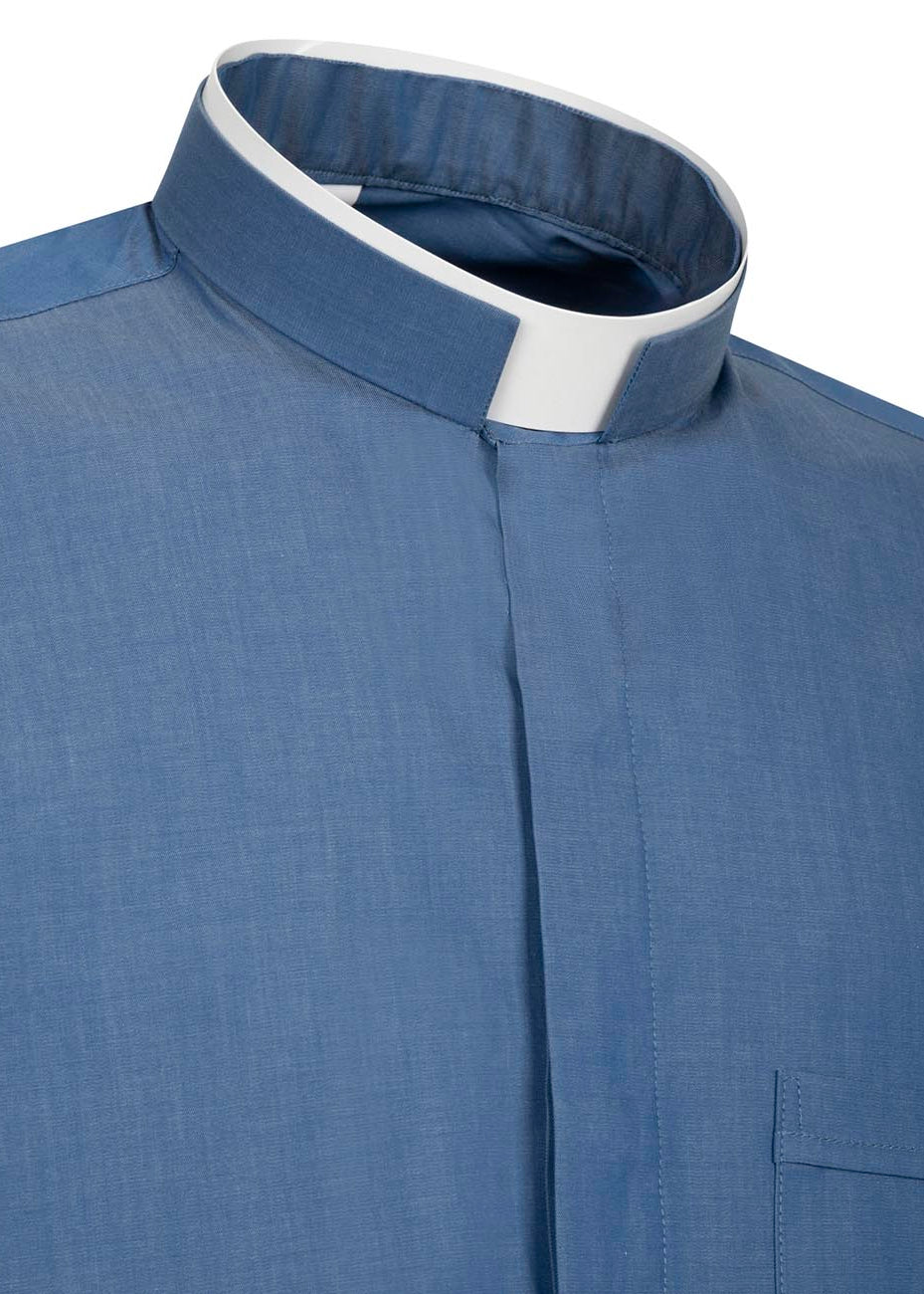Camicia Nevada - Blu - Romano - Manica Lunga