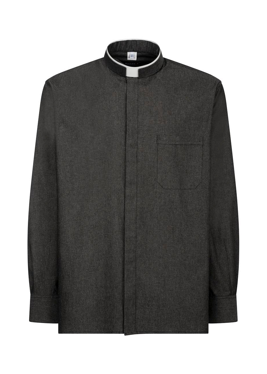 Camicia Nevada - Nero - Romano - Manica Lunga