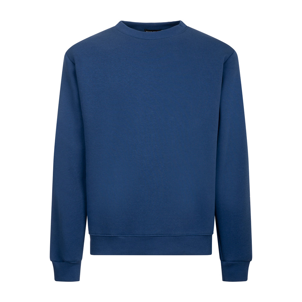 Felpa Girocollo - Caldo Cotone - Blu