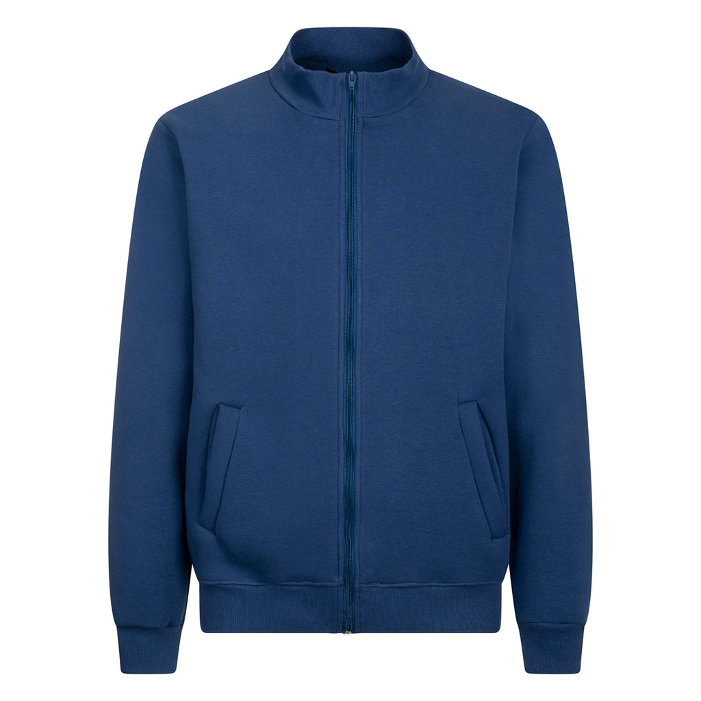 Felpa Giubbino - con Zip - Blu