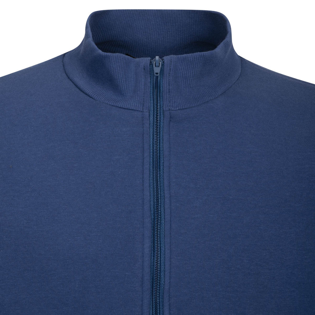 Felpa Giubbino - con Zip - Blu