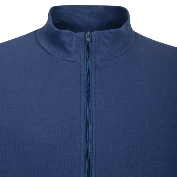 Veste Sweatshirt - avec fermeture éclair - Bleu