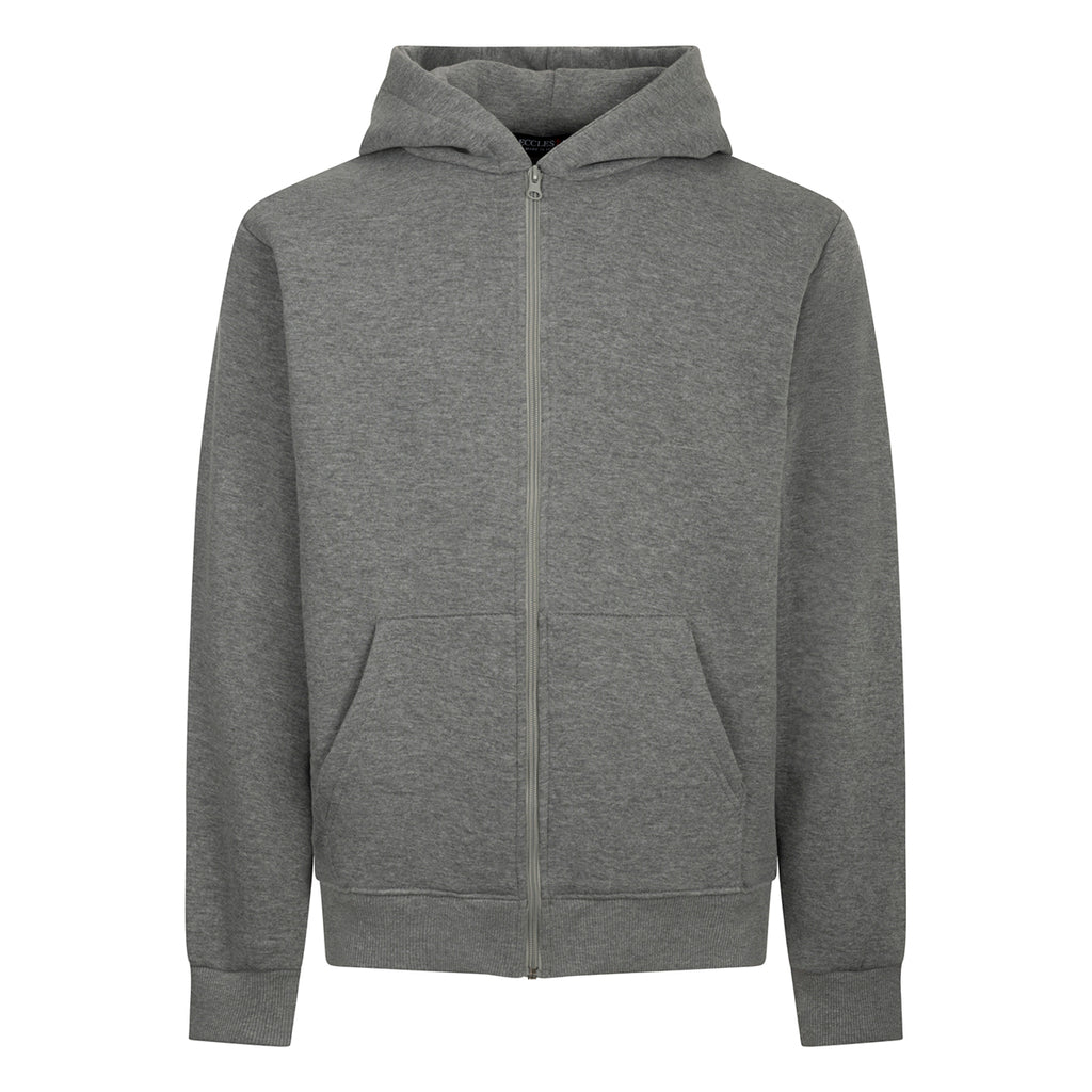 Sudadera con capucha - Algodón cálido - Gris