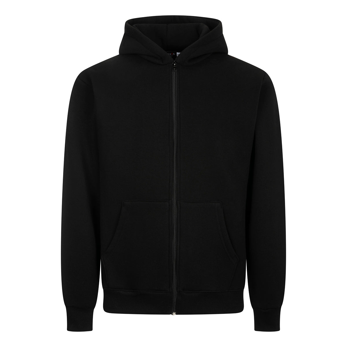 Sweatshirt mit Kapuze - Warme Baumwolle - Schwarz