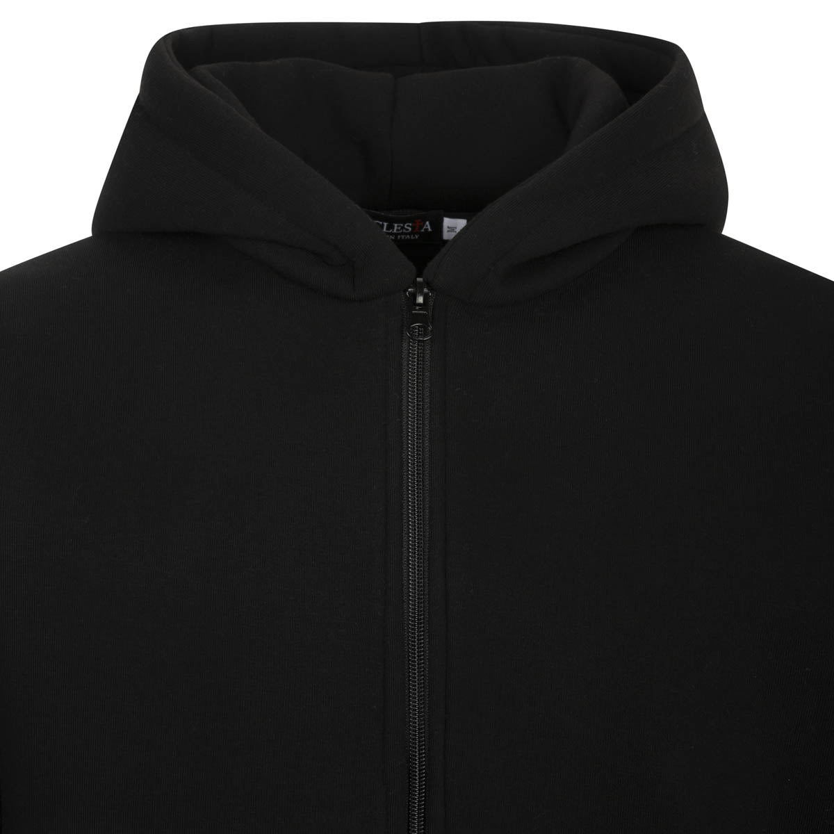 Sweatshirt mit Kapuze - Warme Baumwolle - Schwarz