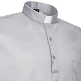 Polo in Filo di Scozia - Grigio Chiaro - 100% Cotone Fresco - Manica Corta