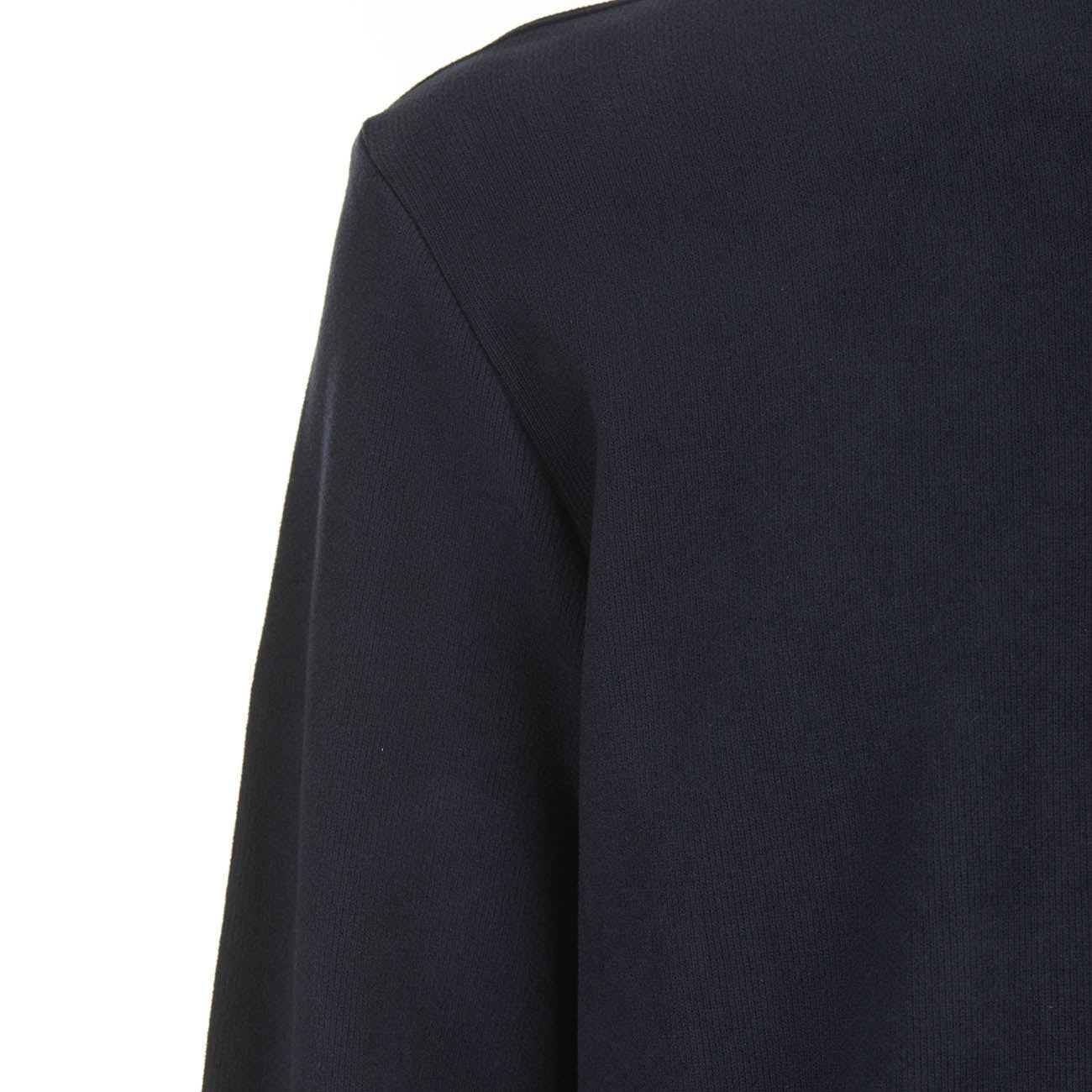 Polo in Flanella - Blu - 100% Caldo Cotone - Manica Lunga