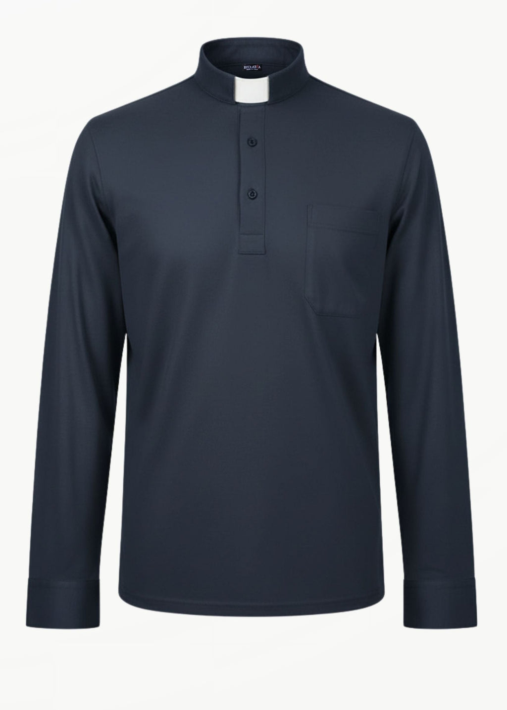 Polo London - Blu - Punto Milano - Manica Lunga