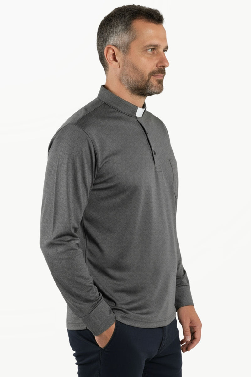 Polo London - Grigio - Punto Milano - Manica Lunga