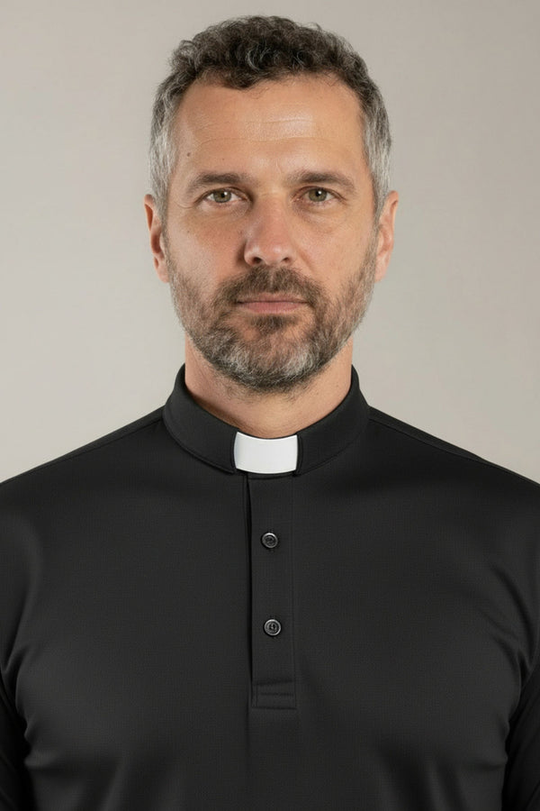 Polo London - Nero - Punto Milano - Manica Lunga