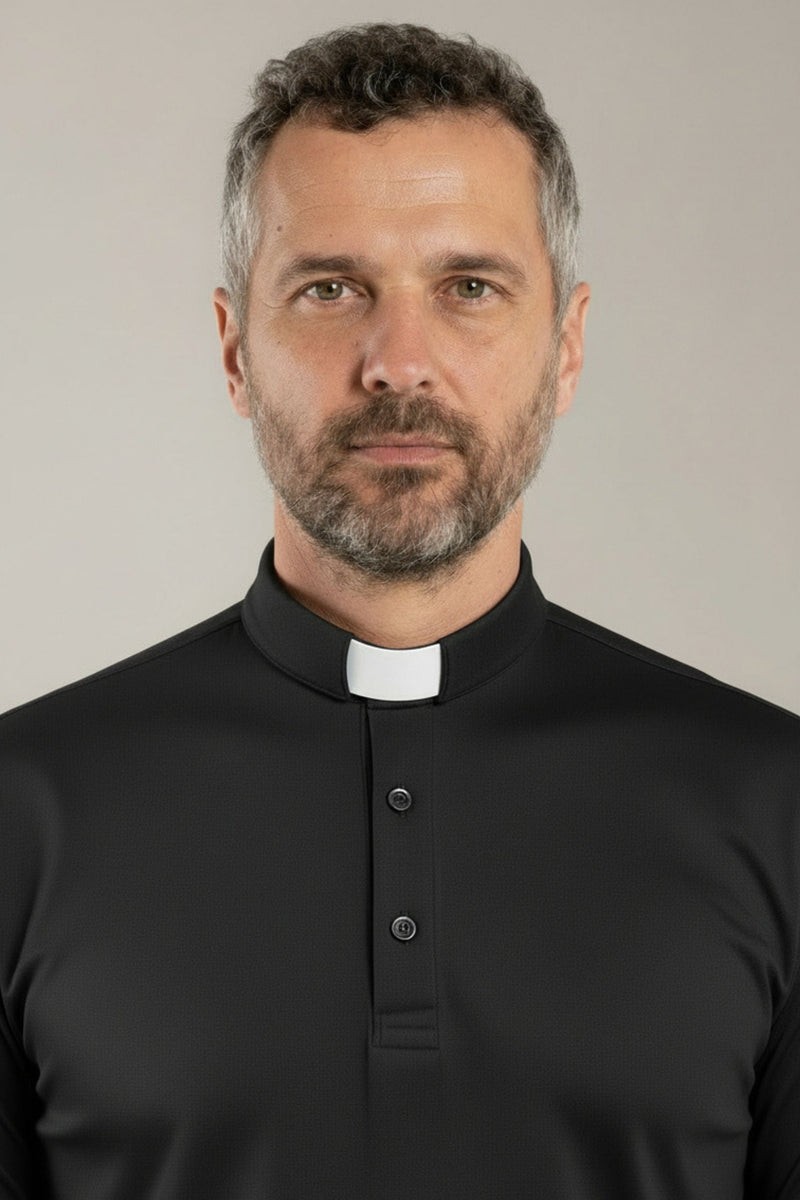 Polo London - Nero - Punto Milano - Manica Lunga