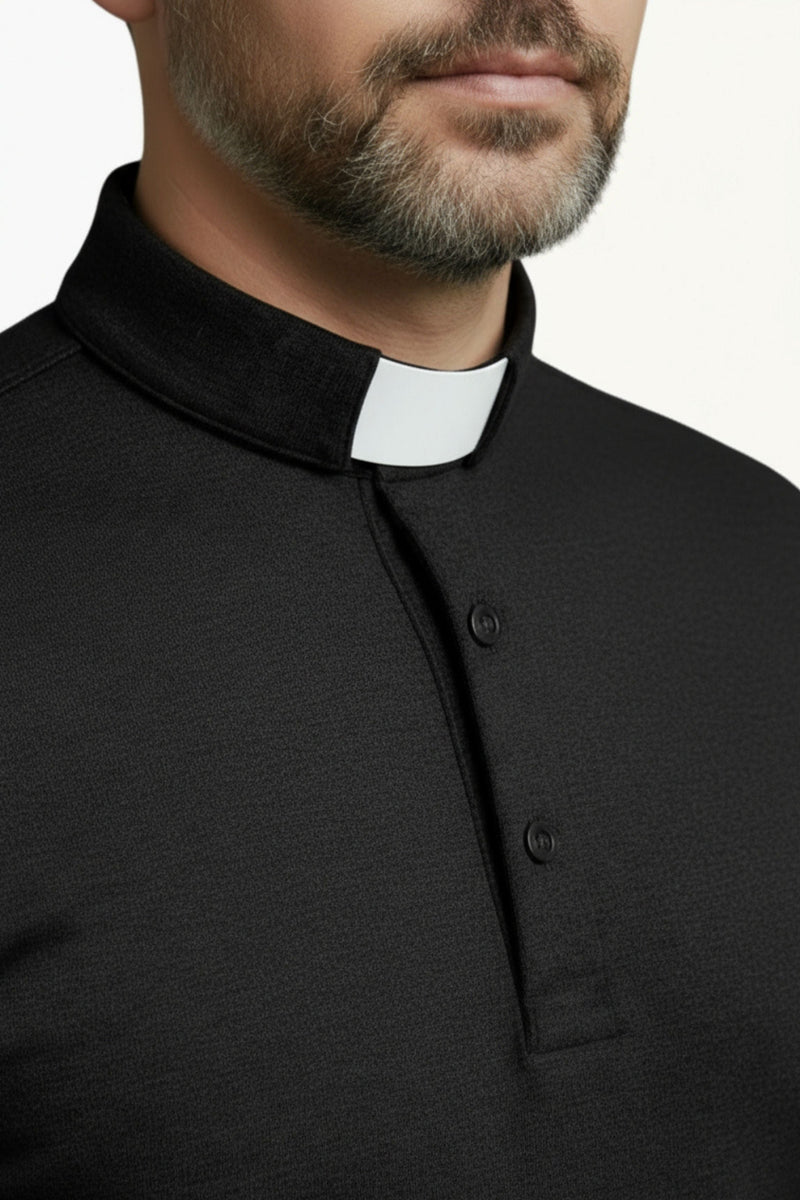 Polo London - Nero - Punto Milano - Manica Lunga