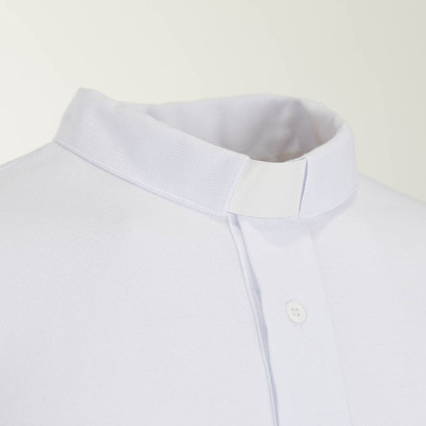 Koszulka Polo Piquet - Biały - 100% Bawełna - Krótki Rękaw