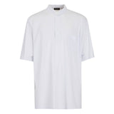 Piquet Polo - White - 100% Cotton - Short Sleeves