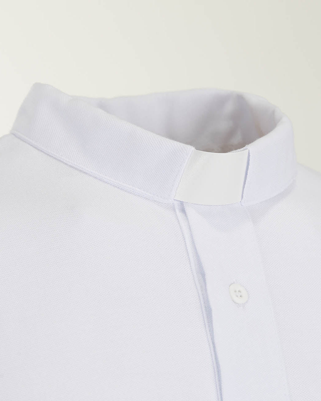 Polo Piquet - Bianco - 100% Cotone - Manica Corta