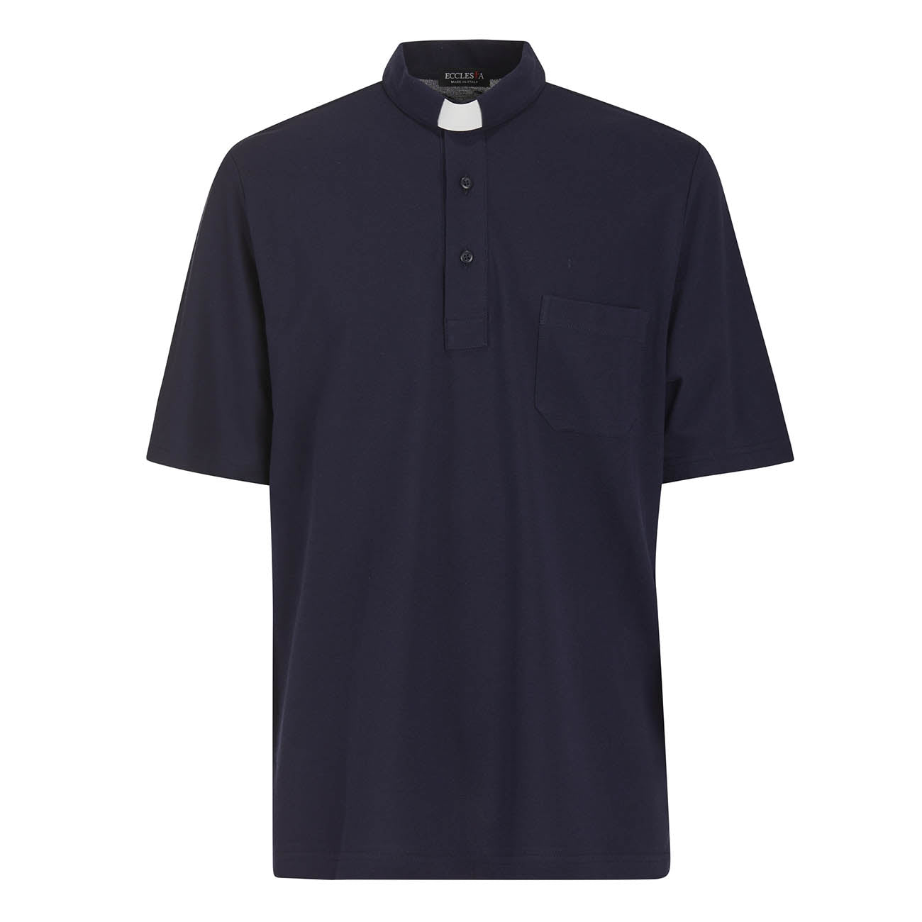 Piquet Polo - Blue - 100% Cotton - Short Sleeves