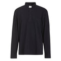 Polo Piquet - Blu - 100% Cotone - Manica Lunga