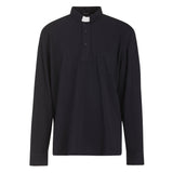 Polo Piquet - Blu - 100% Cotone - Manica Lunga