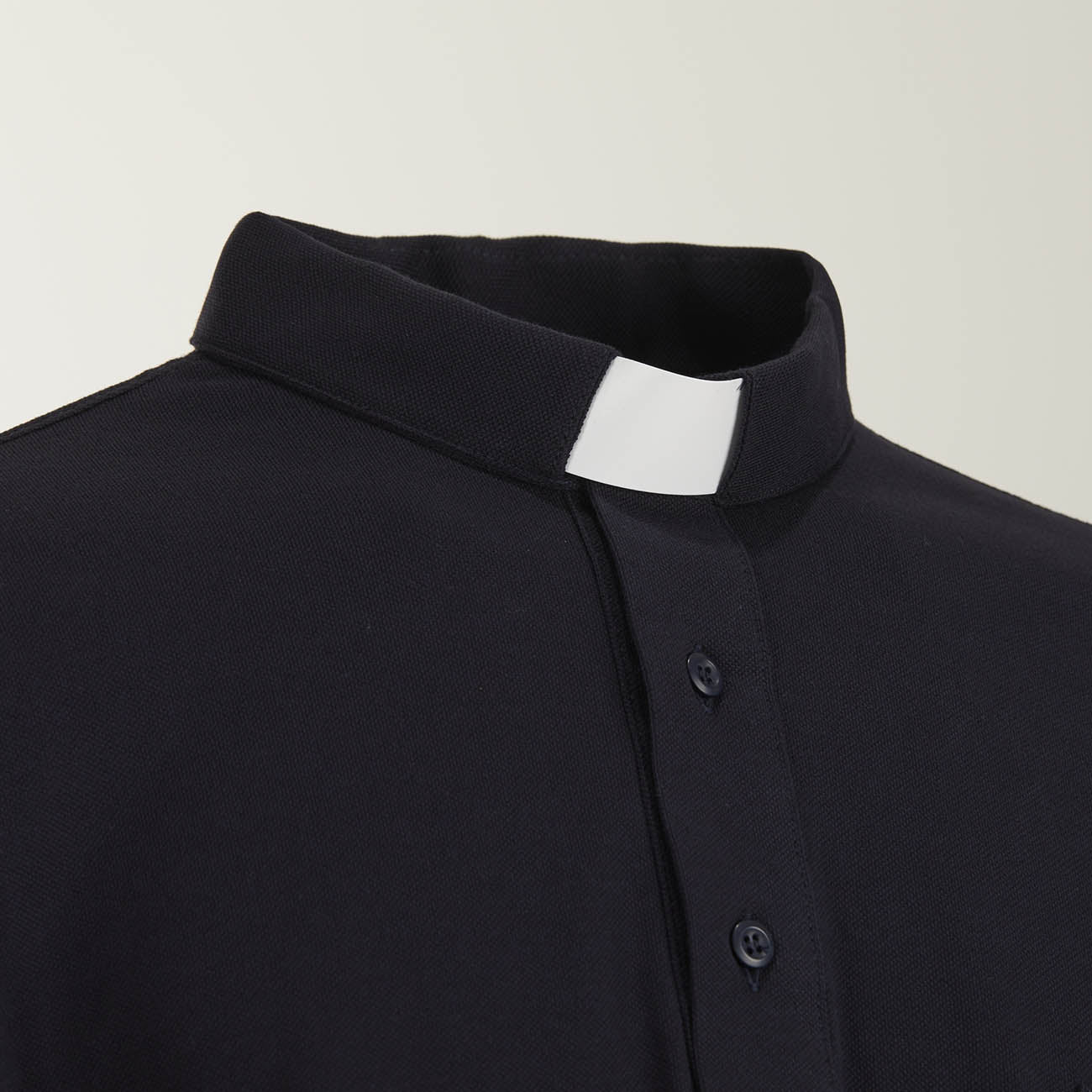 Polo Piquet - Blu - 100% Cotone - Manica Lunga