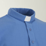 Polo Piquet - Celeste - 100% Cotone - Manica Corta