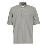 Polo Piquet - Grigio - 100% Cotone - Manica Corta