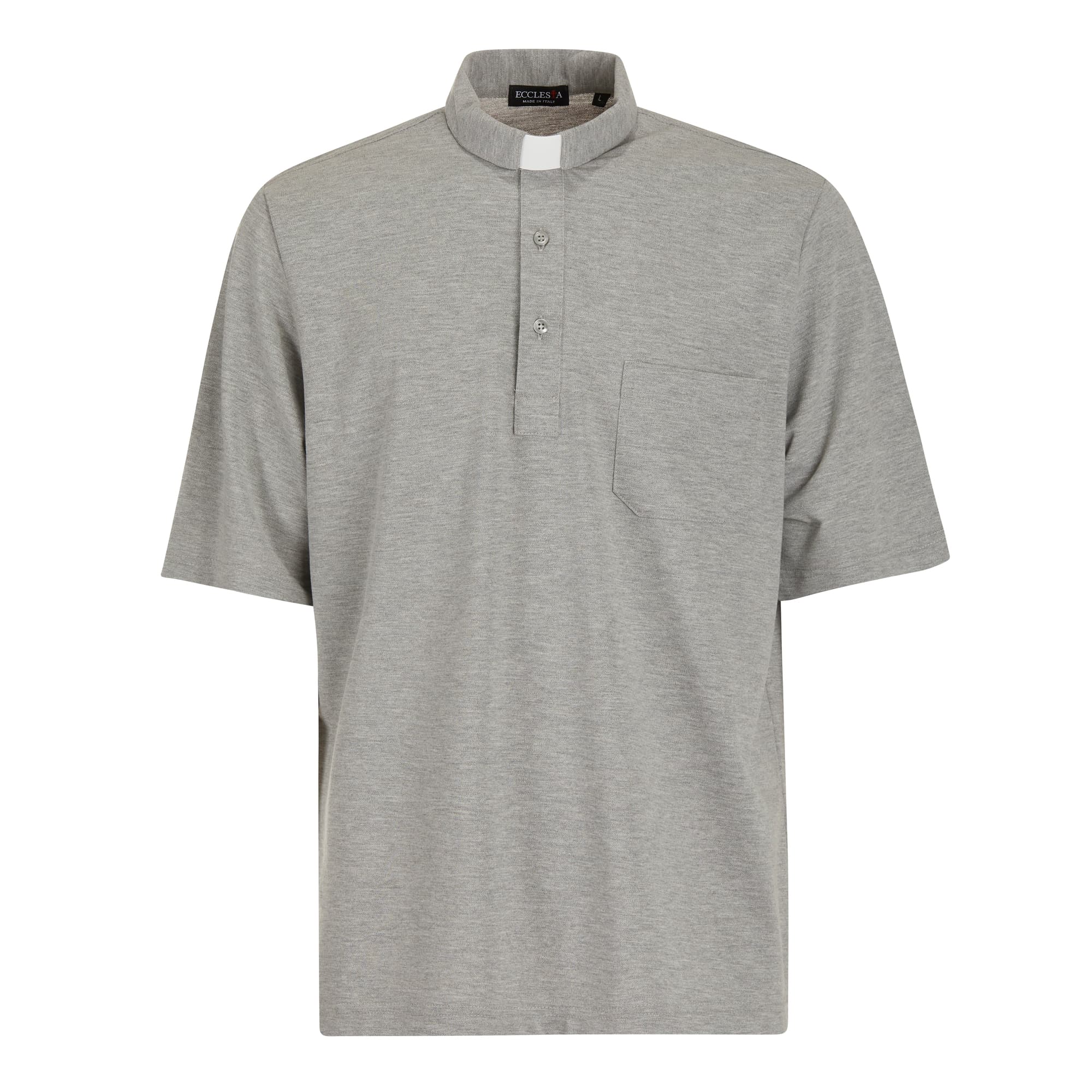Polo Piquet - Gris - 100% Algodón - Manga Corta