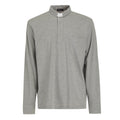 Polo Piquet - Gris - 100% Algodón - Manga Larga