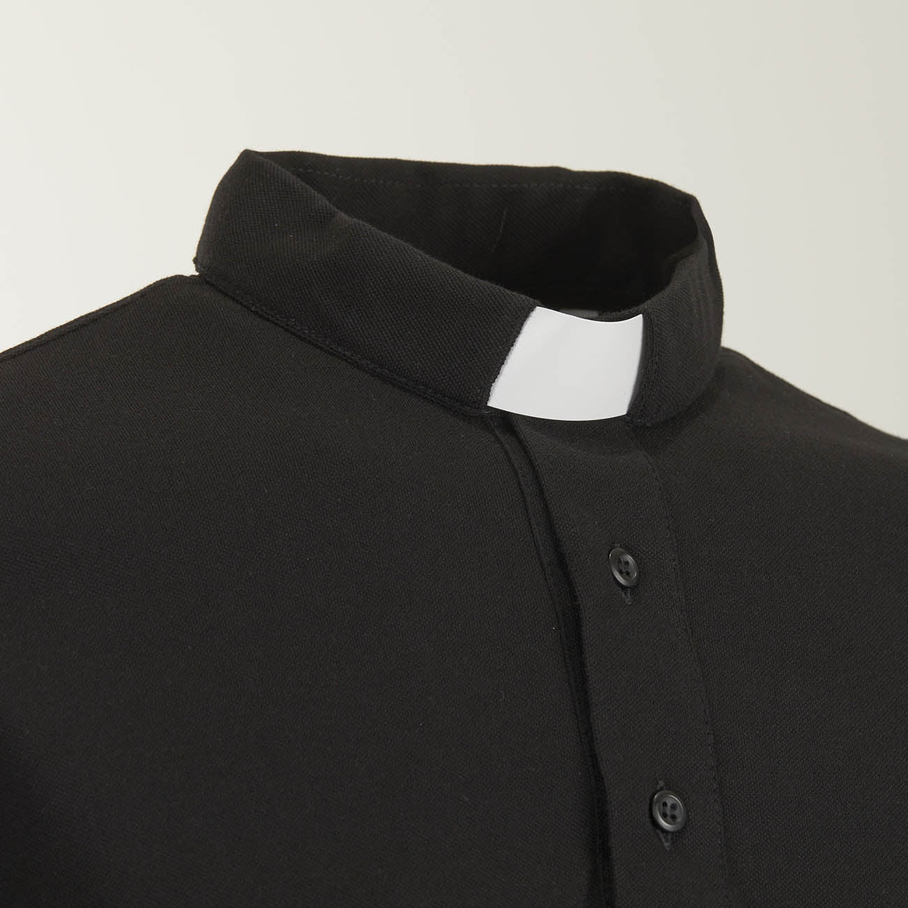 Polo Piquet - Nero - 100% Cotone - Manica Corta