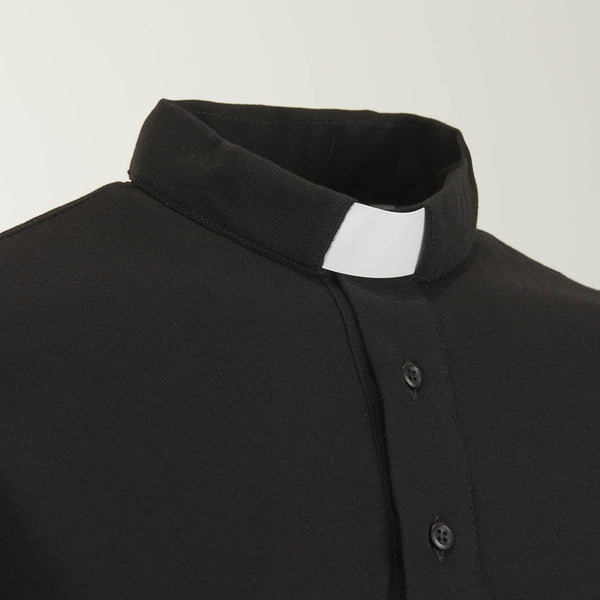 Piquet Polo - Black - 100% Cotton - Short Sleeves