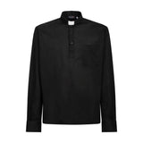 Polo Roma - Nero - Clergy - 100% Cotone Fresco - Manica Lunga