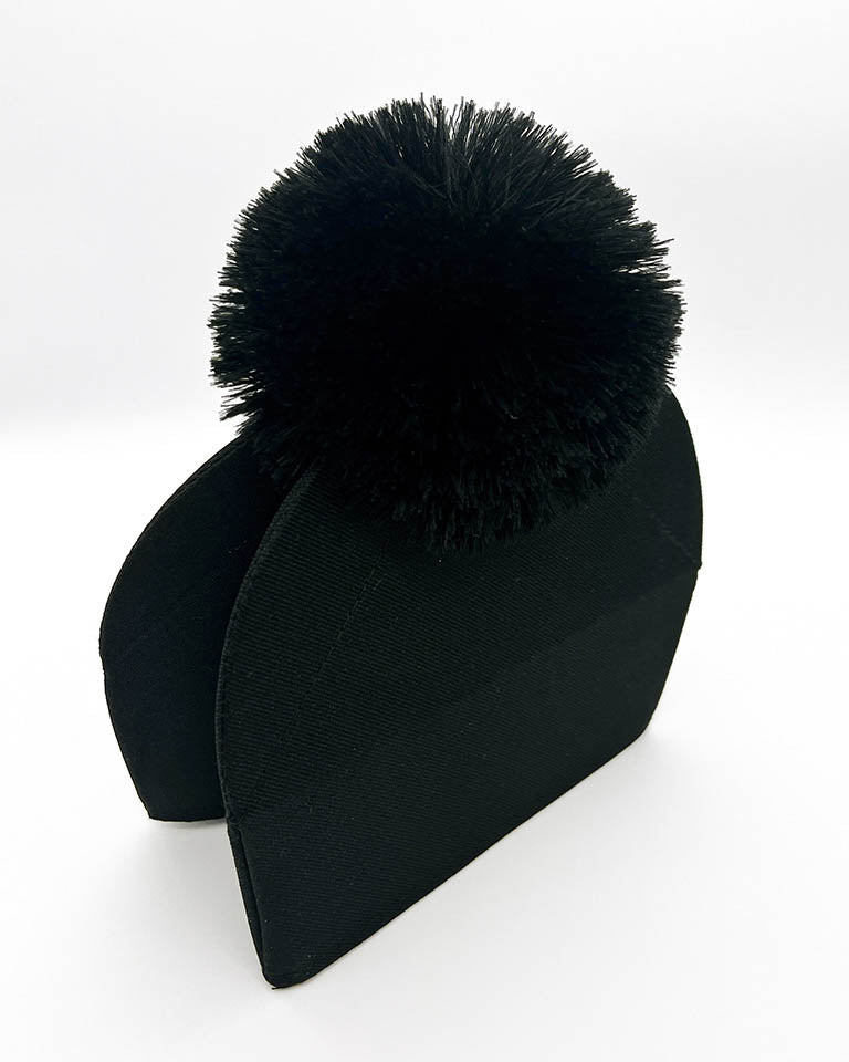 Quadricorn - Black - with pompoms