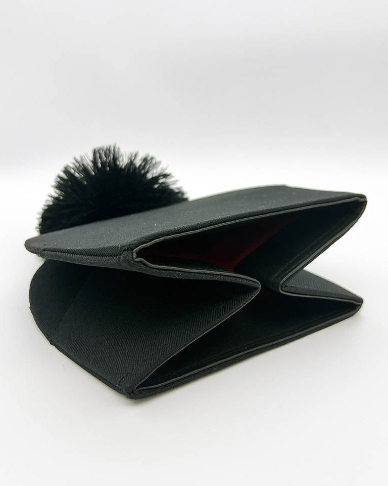 Quadricorn - Black - with pompoms