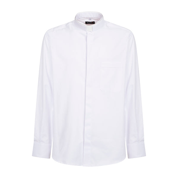 Camicia Avignone - Bianco - Romano - Elasticizzata - Manica Lunga