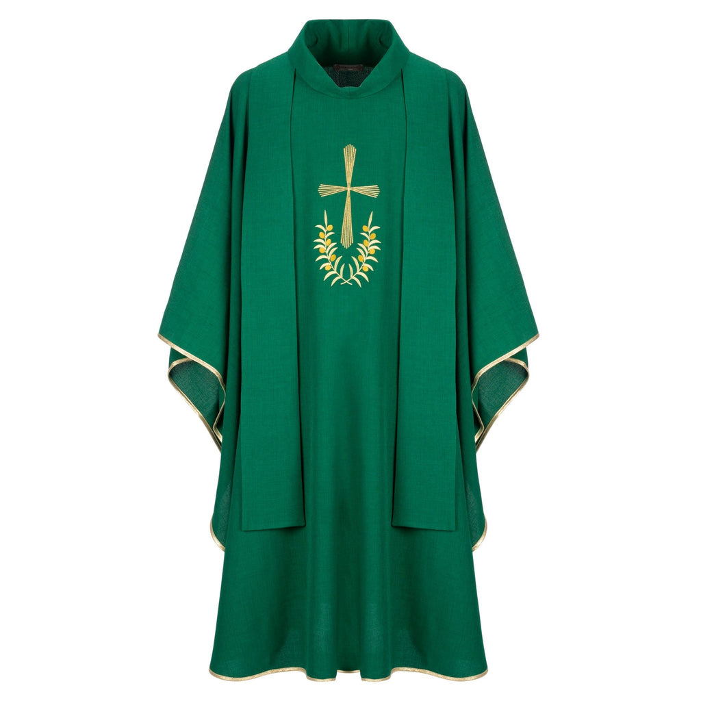 Casula Croce con Ramoscello - Verde