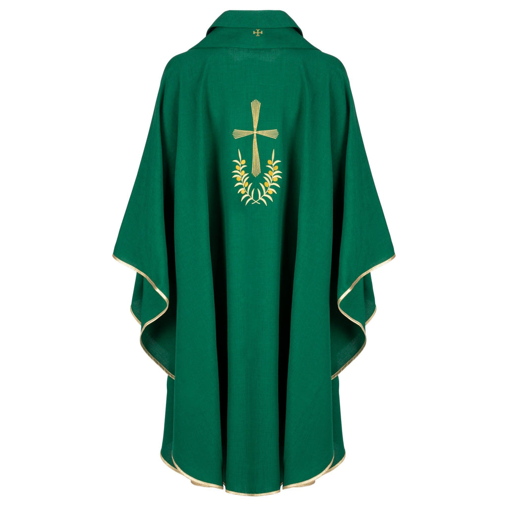Casula Croce con Ramoscello - Verde