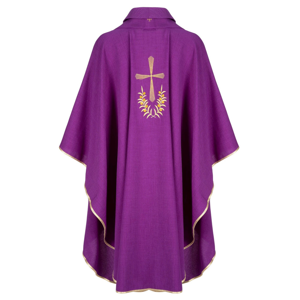 Casula Croce con Ramoscello - Viola