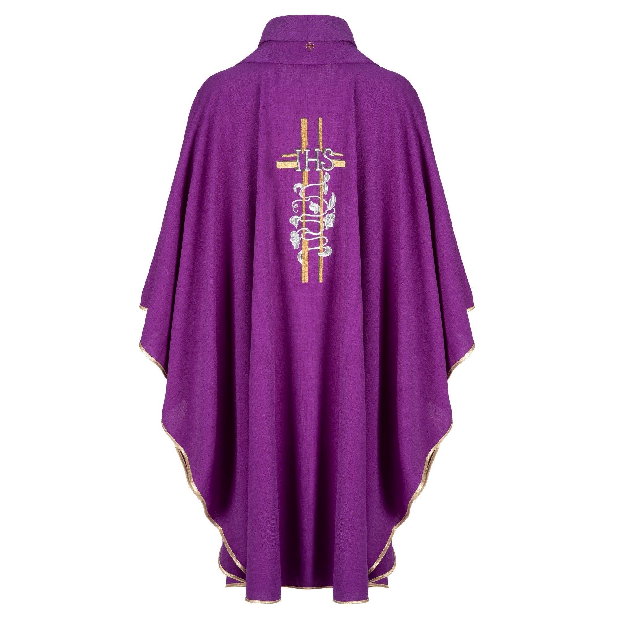 Chasuble JHS and White Lilies