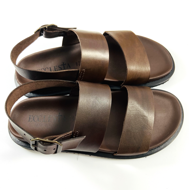 Sandali in Pelle Modello Francescano Plantare