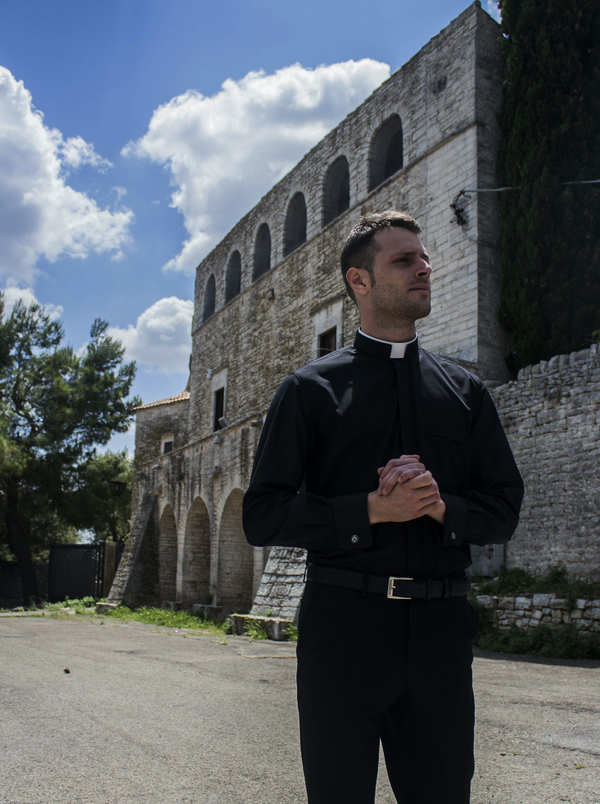 Camicia 2025 collo romano