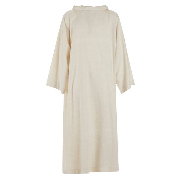 Ivory Alb - With Hood - Linen and Viscose