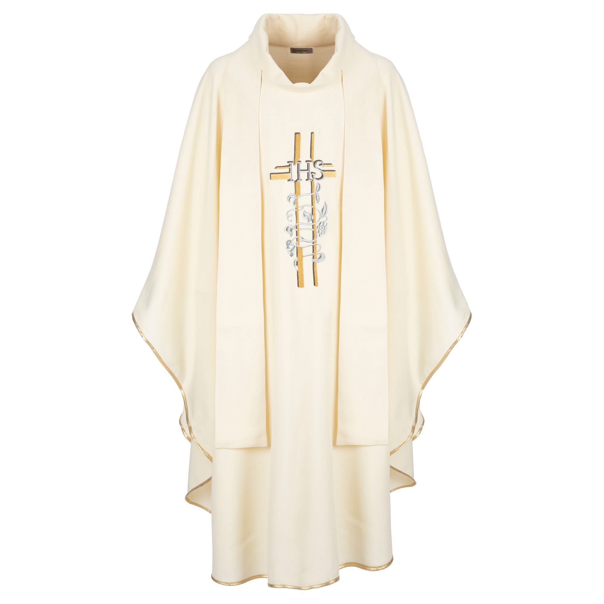 Chasuble JHS and White Lilies