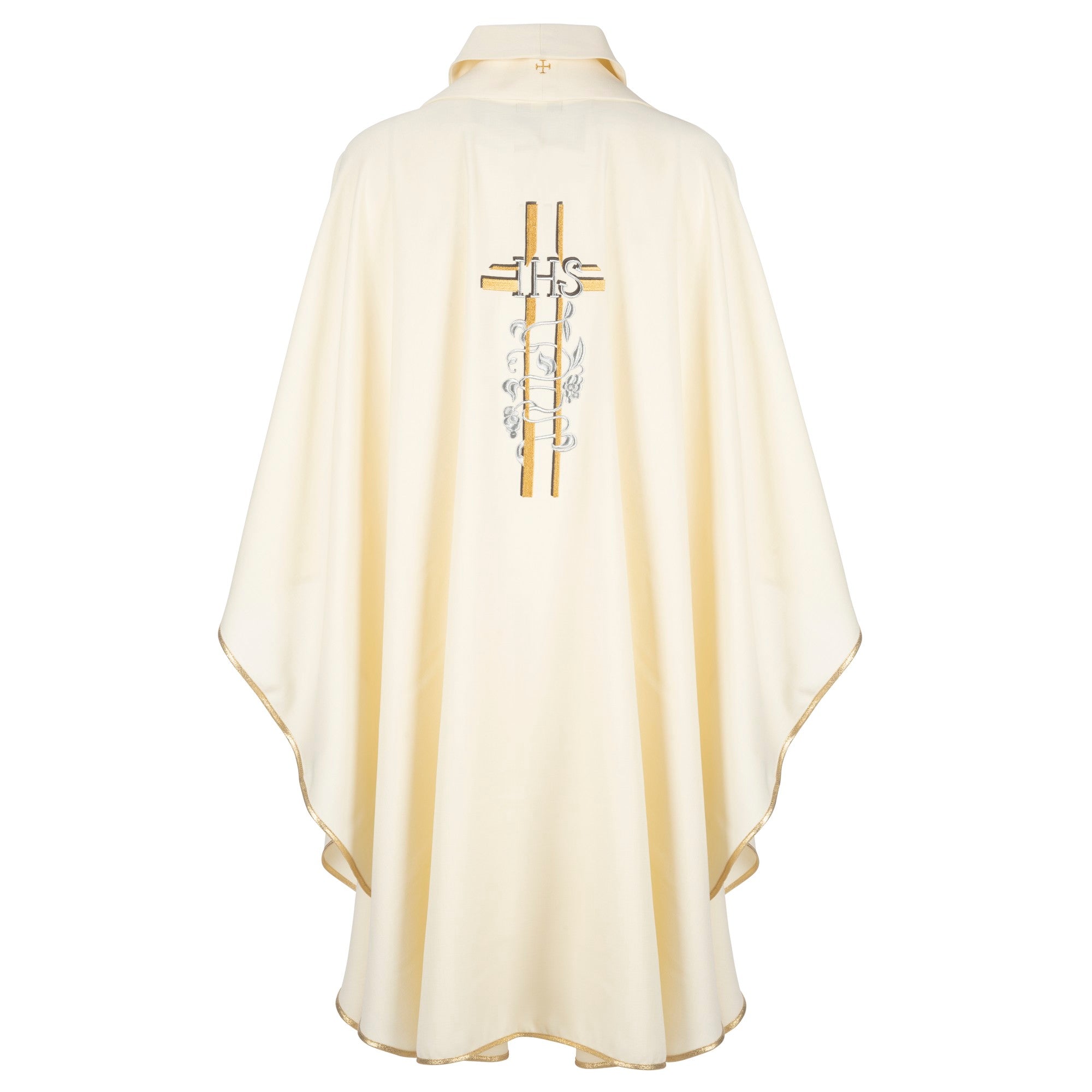 Chasuble JHS and White Lilies